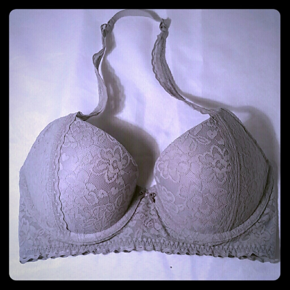 Aerie Push-up Halter Bra 32D